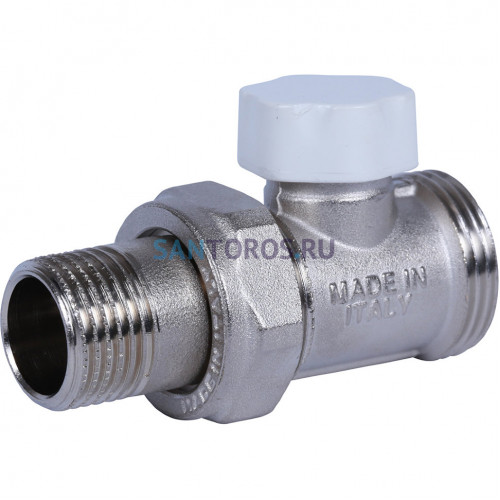 Клапан запорно-балансировочный 1/2х3/4ЕК, прямой Stout SVL-1196-000015