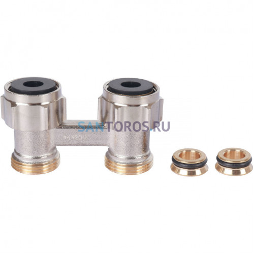 Узел нижнего подключения радиатора 3/4 НР x 3/4 НГ, прямой Multiflex F Oventrop 1015813