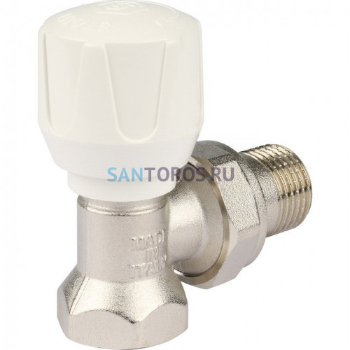 Клапан ручной с закрытием затвора металл по металлу 1/2, угловой Stout SVR-2102-000015