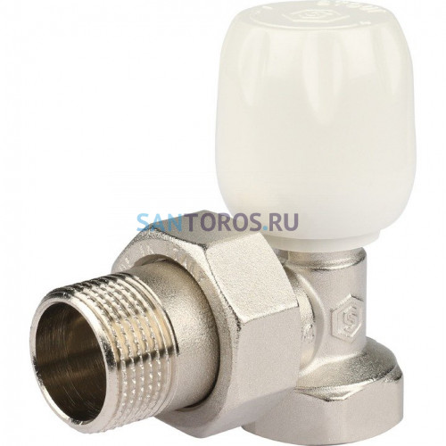 Клапан ручной с неподъемным шпинделем 3/4, угловой Stout SVRS-1152-000020