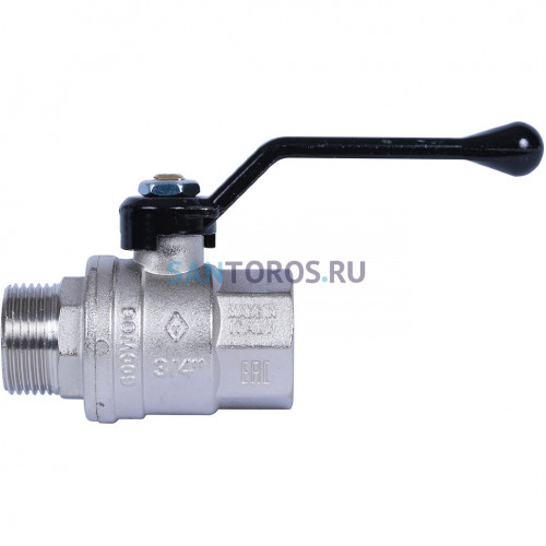 Кран шаровый ВН ручка 3/4 Bugatti 03050068