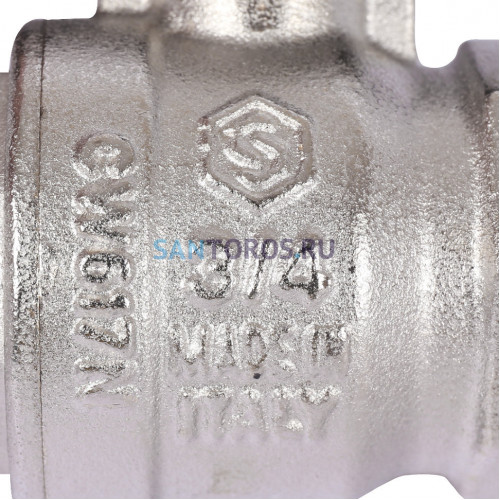 Кран шаровой стандартнопроходной ВР/НР 3/4, ручка бабочка Stout SVB-0014-000020