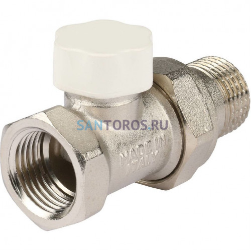 Клапан запорно-балансировочный 1/2, прямой Stout SVL-1176-000015
