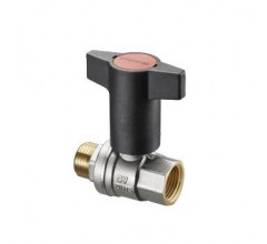 Кран шаровый 2" НВ маховик пластмассовый Optibal Oventrop