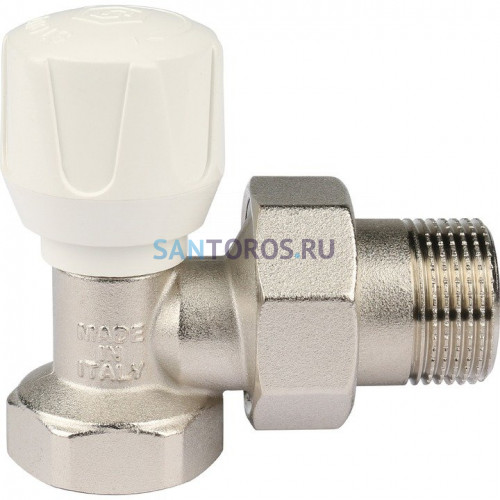 Клапан ручной с закрытием затвора металл по металлу 3/4, угловой Stout SVR-2102-000020