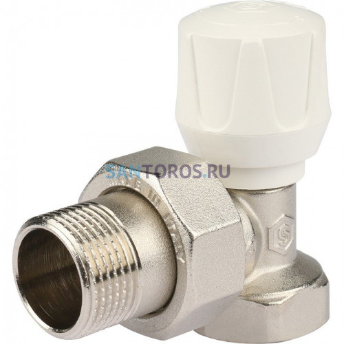 Клапан ручной с закрытием затвора металл по металлу 3/4, угловой Stout SVR-2102-000020