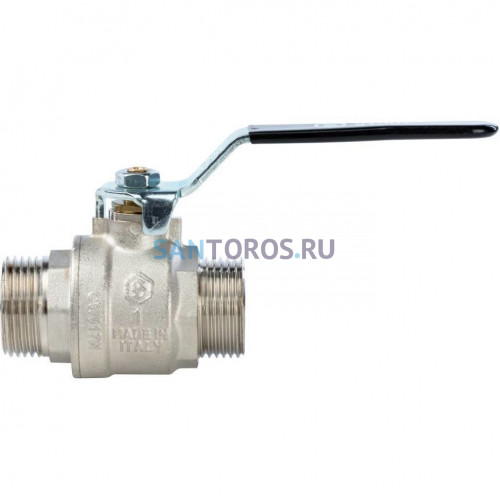 Кран шаровой полнопроходной НР/НР 1, ручка рычаг Stout SVB-0005-000025