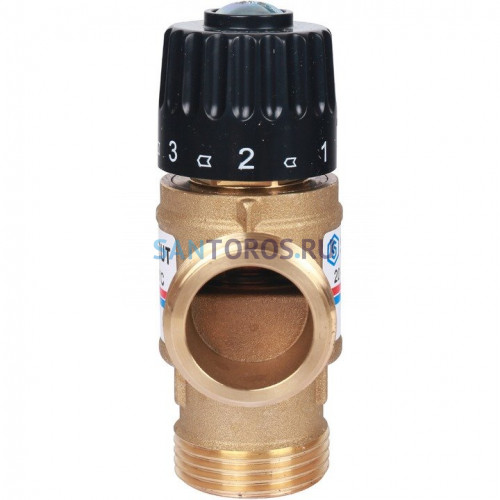 Клапан термостатический смесительный НР 1, 20-43°С, KV 2.5 м3/ч Stout SVM-0120-254325