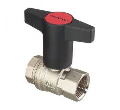 Кран шаровый 1/2" ВВ маховик пластмассовый Optibal Oventrop