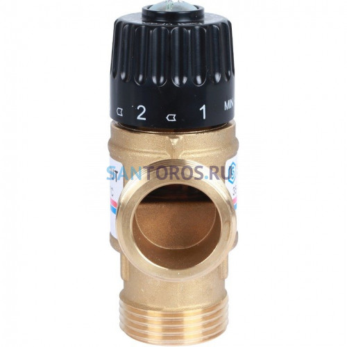 Клапан термостатический смесительный НР 1, 35-60°С, KV 1.6 м3/ч Stout SVM-0120-166025