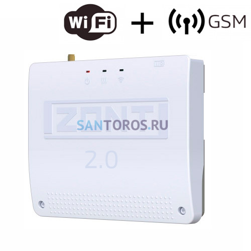 ZONT SMART 2.0 отопительный контроллер для электрических и газовых котлов (ML00004479 Зонт)