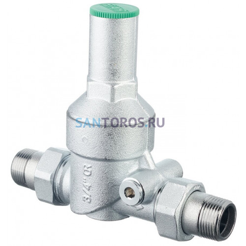 Редуктор давления хром FAR 3/4" наружный-наружный, без манометра FA 2810 34 (ФАР)