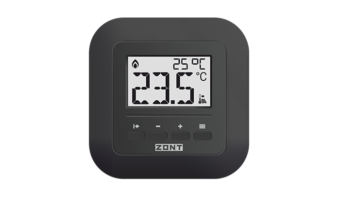 Комнатный беспроводной термостат ZONT МЛ-332.black 868 (ML00006089)