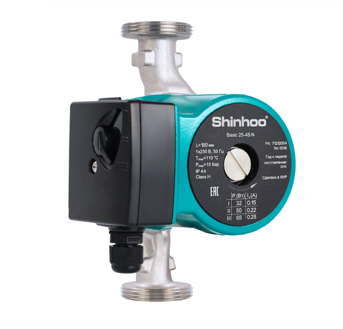 Насос циркуляционный Shinhoo BASIC 25-6S N 180 1x230V (71212005)